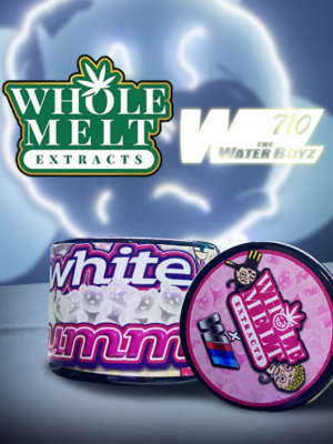 Whole Melt Extracts X the Water Boyz – White Gummy Live Rosin – 2GM