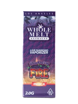 Blackberry Fire Whole Melts Disposable – Indica